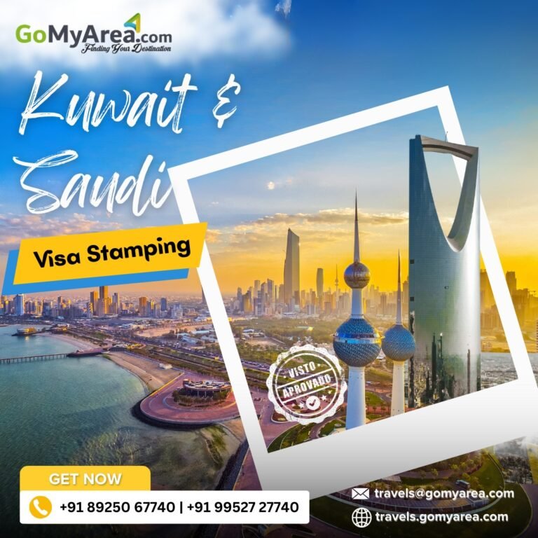 Kuwait & Saudi Visa Stamping Made Easy with GoMyArea